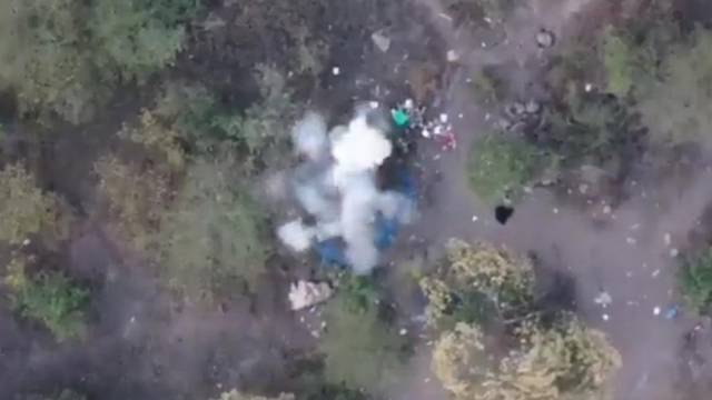 Michoacán: Registran ataque con drones cargados de explosivos (VIDEO)