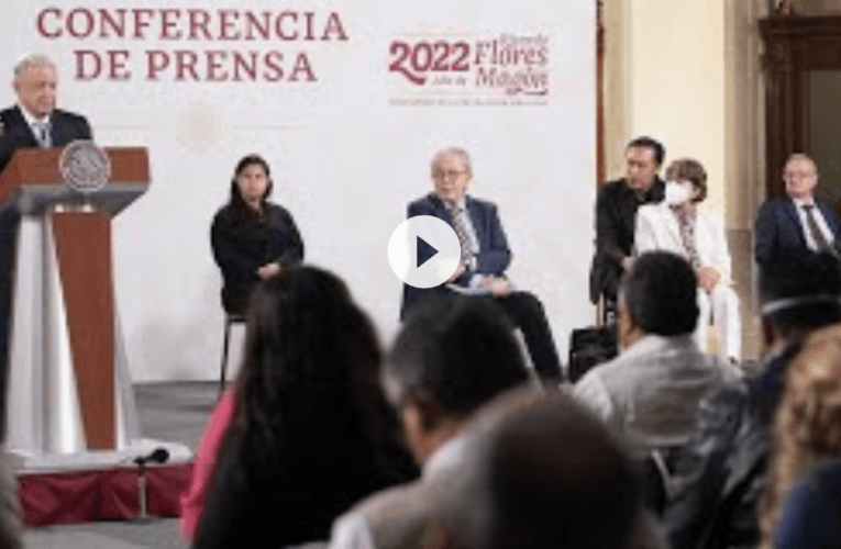 La mañanera de AMLO de hoy 26 de abril de 2022.