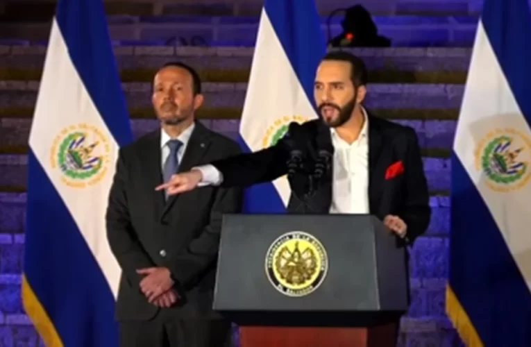 Presidente de El Salvador amenaza con dejar “sin comer” a los pandilleros presos