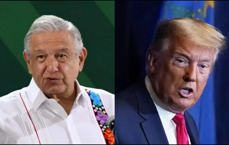 “Nunca vi a alguien doblarse así”: Trump amenazó a López Obrador para que blindara la frontera.