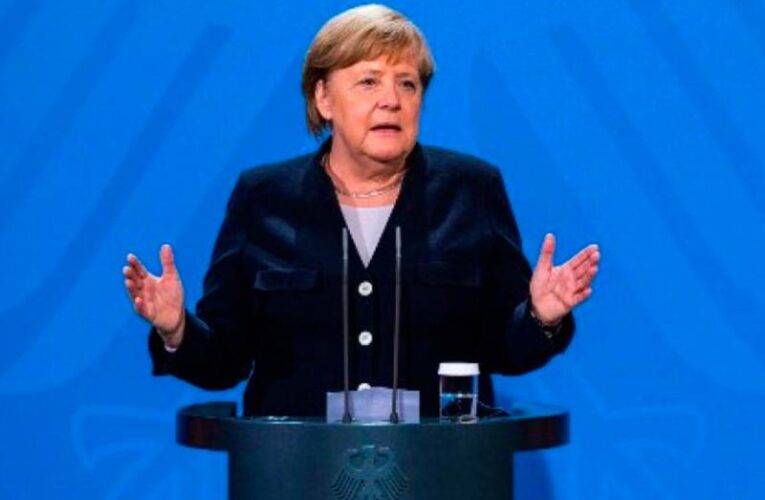 Merkel defiende bloquear la entrada de Ucrania a la OTAN