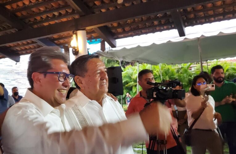 Ricardo Monreal su destape a la presidencia 2024 fue aquí en Puerto Vallarta.