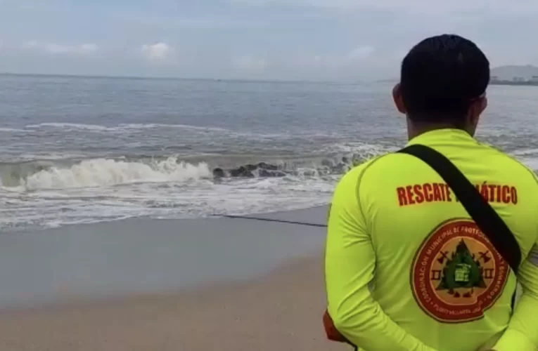 Buscan a menor desaparecido en Playa De Oro en Puerto Vallarta.