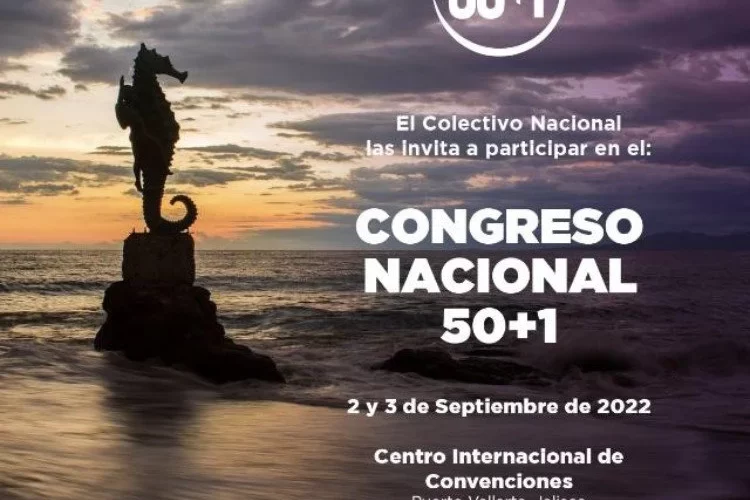 Colectivo 50+1 celebrará el Primer Congreso Internacional en Puerto Vallarta